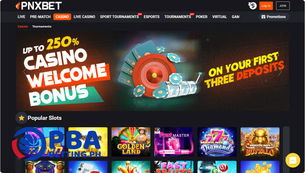 PNXBet Casino Welcome Bonus